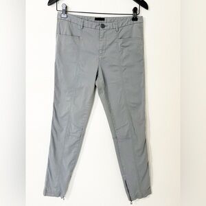 ATM Twill Moto Pants Gray